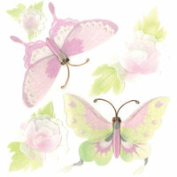 EK Success - Jolee's Boutique - 3 Dimensional Stickers - Butterflies and Flowers 2