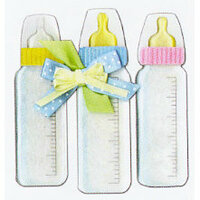 EK Success - Jolee's Boutique - Dimensional Stickers - Baby Bottles