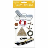 EK Success - Jolee's Boutique Le Grande Stickers - Cruise, CLEARANCE