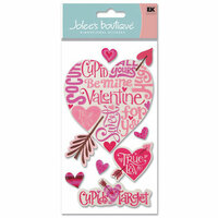 EK Success - Jolee's Boutique Stickers - Valentine's Love - Cupid's Target, CLEARANCE