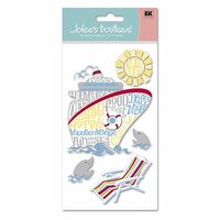 EK Success - Jolee's Boutique Jumbo Stickers - Travel Collection - Cruise Ship