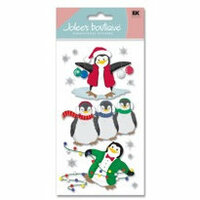 EK Success - Jolee's Boutique - Christmas - Dimensional Stickers - Penguins, CLEARANCE