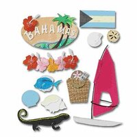 Jolee's Boutique Destination Stickers - Bahamas