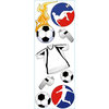 EK Success - Touch of Jolee's Dimensional Stickers - Soccer