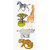 EK Success - Touch of Jolee&#039;s - Dimensional Stickers - Safari Animals