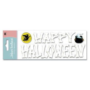 EK Success - Jolee's Boutique - Halloween - Dimensional Stickers - Title - Happy Halloween