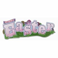 EK Success - Jolee's Boutique - Title Waves - Dimensional Stickers - Happy Easter Title