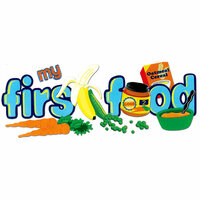 EK Success - Jolee's Boutique - 3 Dimensional Title Stickers - My First Food