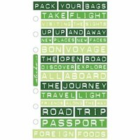 Sticko Label Lingo Stickers - Travel, CLEARANCE
