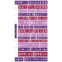 Sticko Label Lingo Stickers - Spring, CLEARANCE