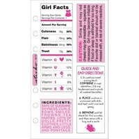 EK Success - Sticko Ingredient Stickers - Girl, CLEARANCE
