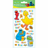 EK Success - Sesame Street Collection - 3 Dimensional Puffy Stickers - Sesame Street