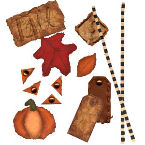 E-Kit Elements (Digital Scrapbooking) - Signs of Autumn 3