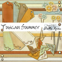 Digital Element Kit - Tuscan Summer