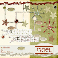 Digital Element Kit - Noel