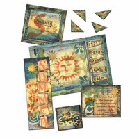 E-Kit Elements (Digital Scrapbooking) - Sunset Elements 1
