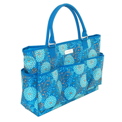 Everything Mary - Deluxe Knitting Tote - Royal Blue