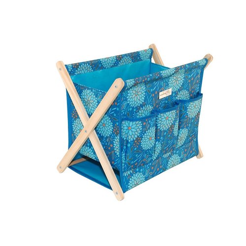 Everything Mary - Folding Knitting Caddy - Royal Blue