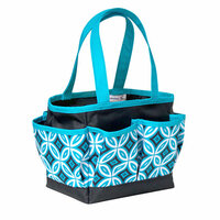 Everything Mary - Mini Crafters Tote - Black and Teal