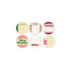 Elle's Studio - Be Merry Collection - Christmas - Tags - 3 Inch Circles