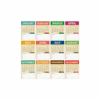 Elle's Studio - 3 x 4 Tags - 2013 Note Calendars