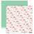 Elle&#039;s Studio - Cienna Collection - 12 x 12 Double Sided Paper - Flowers