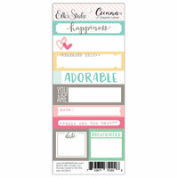 Elle's Studio - Cienna Collection - Lil' Snippets - Word Labels