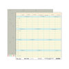 Elle's Studio - Day To Day Collection - 12 x 12 Double Sided Paper - Schedule