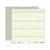 Elle&#039;s Studio - Day To Day Collection - 12 x 12 Double Sided Paper - Schedule