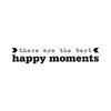 Elle's Studio - Day To Day Collection - Clear Acrylic Stamps - Happy Moments