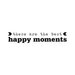 Elle's Studio - Day To Day Collection - Clear Acrylic Stamps - Happy Moments