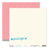 Elle's Studio - Everyday Moments Collection - 12 x 12 Double Sided Paper - Good Life