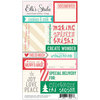 Elle's Studio - Good Cheer Collection - Christmas - Paper Tags - Cutouts