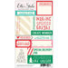 Elle's Studio - Good Cheer Collection - Christmas - Paper Tags - Cutouts
