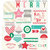 Elle&#039;s Studio - Good Cheer Collection - Christmas - Bits and Pieces