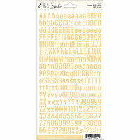 Elle's Studio - Letter and Number Stickers - Yellow