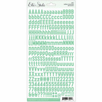 Elle's Studio - Letter and Number Stickers - Mint