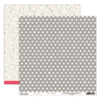 Elle's Studio - Love You More Collection - 12 x 12 Double Sided Paper - Dots and Hearts