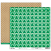 Elle's Studio - Noel Collection - Christmas - 12 x 12 Double Sided Paper - Deck The Halls