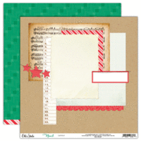 Elle's Studio - Noel Collection - Christmas - 12 x 12 Double Sided Paper - Carols
