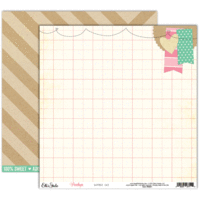 Elle's Studio - Penelope Collection - 12 x 12 Double Sided Paper - Lovely Day