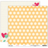 Elle's Studio - Penelope Collection - 12 x 12 Double Sided Paper - Buttons