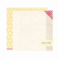 Elle's Studio - Serendipity Collection - 12 x 12 Double Sided Paper - Cherish