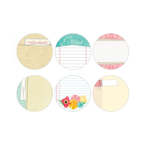 Elle's Studio - Serendipity Collection - Tags - 3 Inch Circles