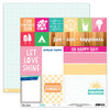 Elle's Studio - Shine Collection - 12 x 12 Double Sided Paper - Fun and Sun