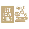 Elle's Studio - Shine Collection - Wood Veneers - Let Love Shine