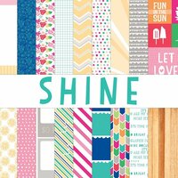 Elle's Studio - Shine Collection - 12 x 12 Paper Pack