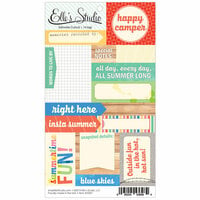 Elle's Studio - Spooky Tales Collection - Halloween - Paper Tags - Pennants