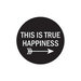 Elle's Studio - The Sweet Life Collection - Clear Acrylic Stamps - True Happiness