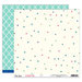 Elle's Studio - Sycamore Lane Collection - 12 x 12 Double Sided Paper - Happy